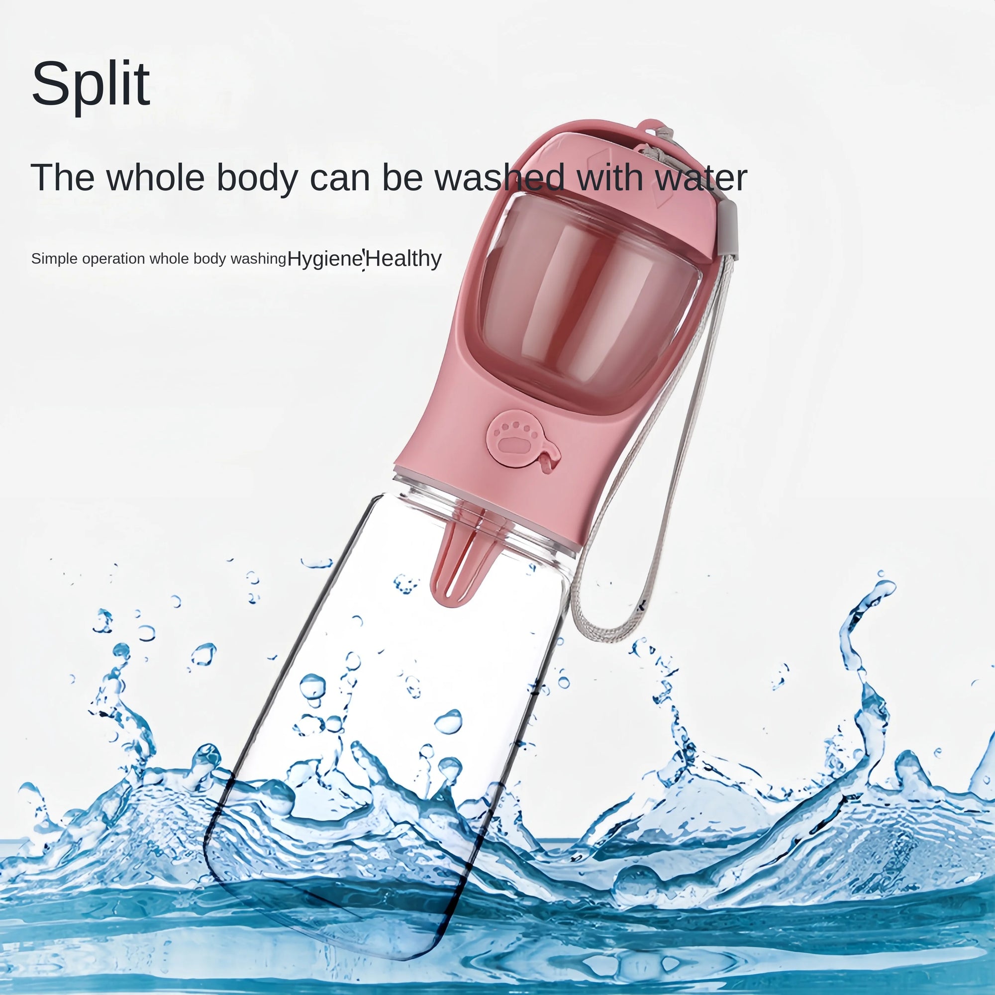 Gourde portable 2-en-1